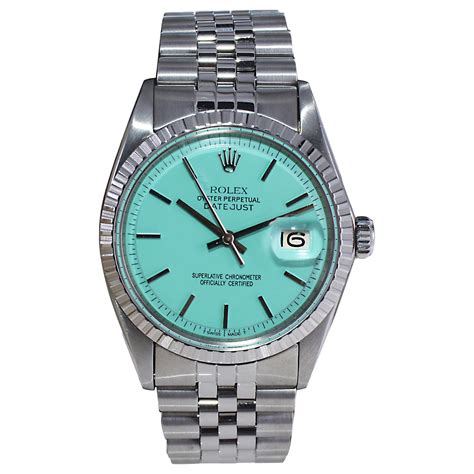 tiffany blue datejust rolex|rolex tiffany blue price.